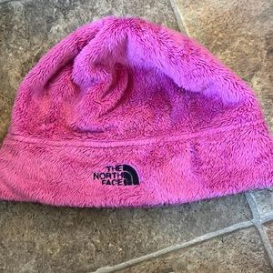 Womens north face toboggan/cap pink